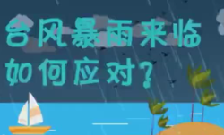 臺風(fēng)暴雨來臨如何應(yīng)對？